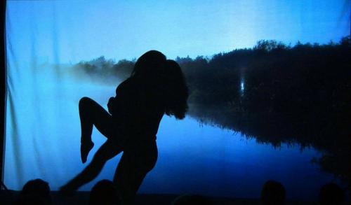 Jamie Black and Samantha Laterneau shadow dance to Pull Together Video 2